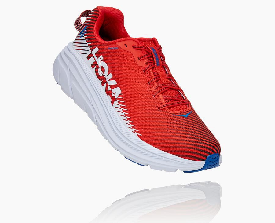 Hoka One One Tenisky Panske Červené/Biele - Rincon 2 - 64308-WAKB